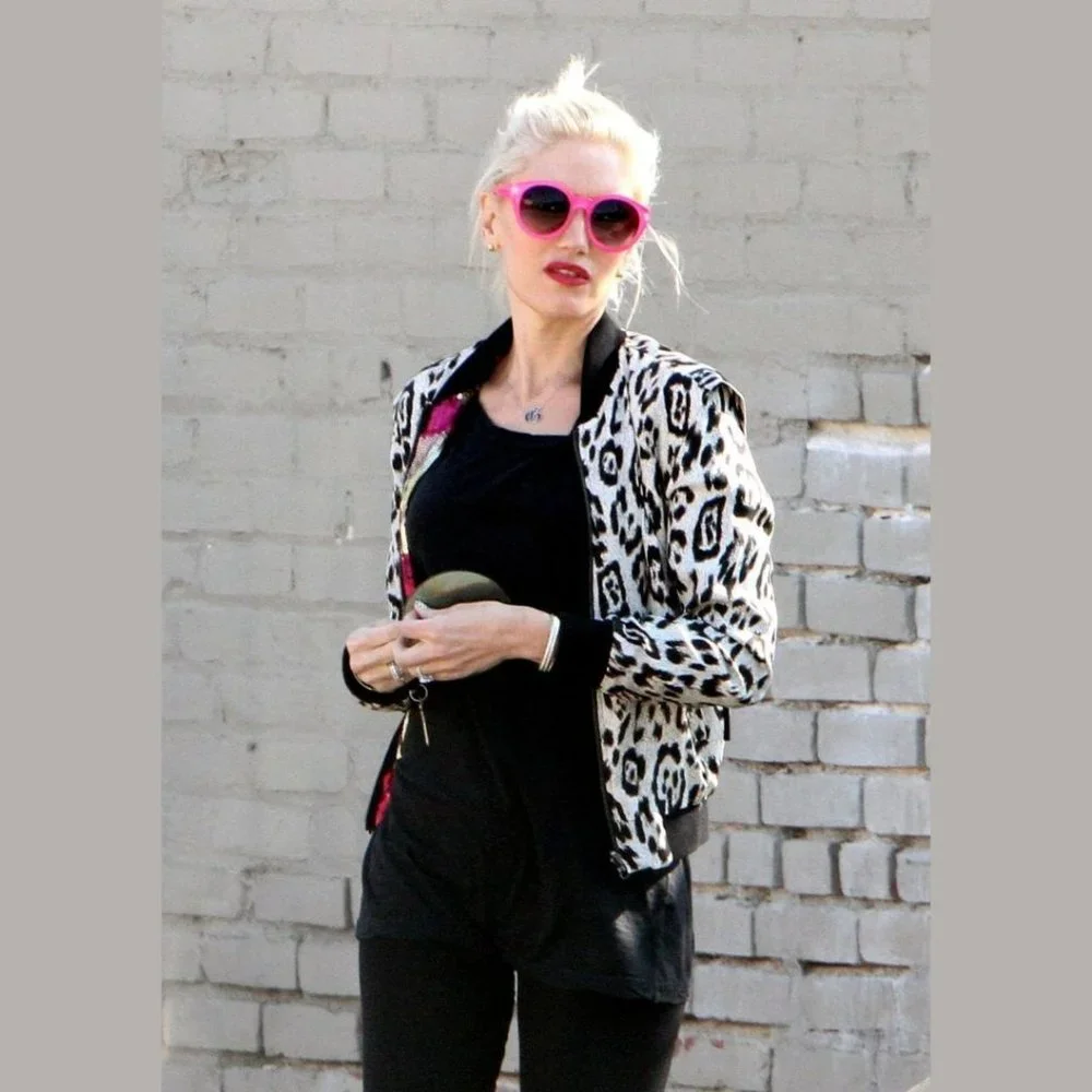 Joes Jeans 100% Silk Reversible Leopard Print Bomber Jacket, Size: L - Picture 8 of 8